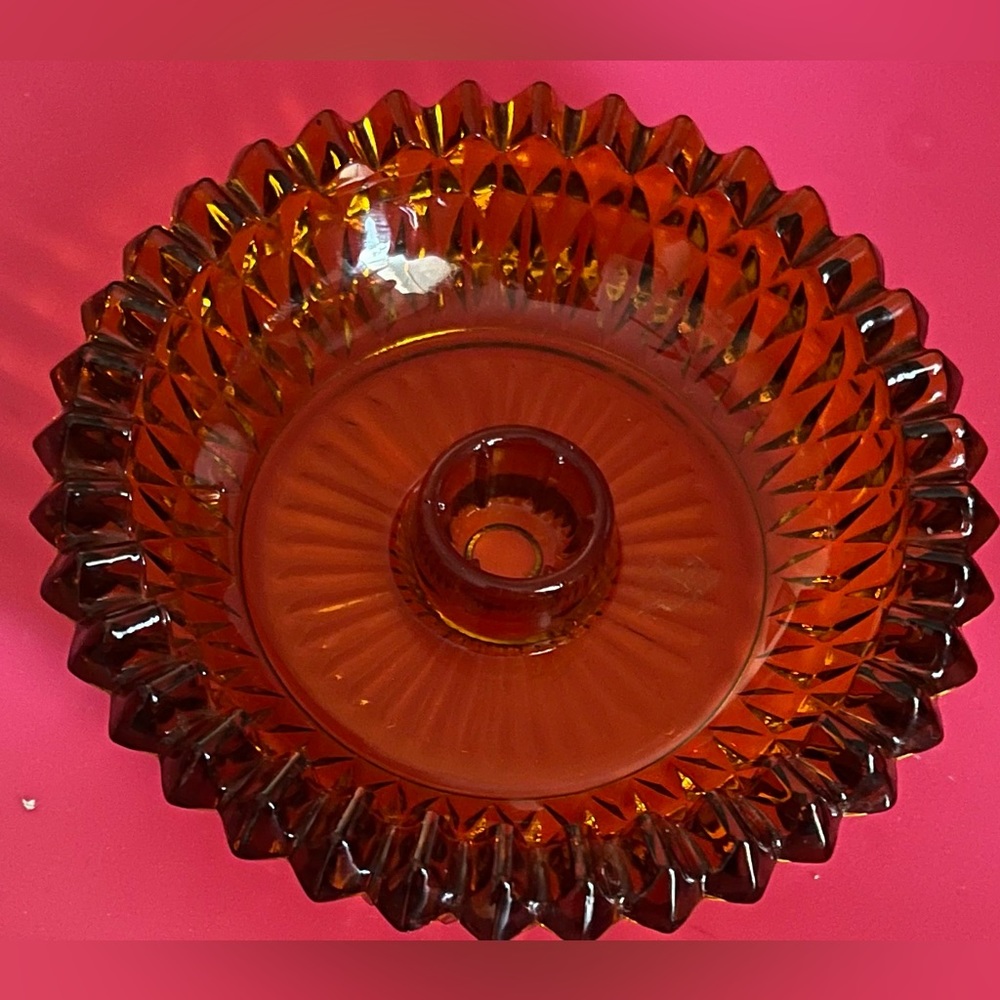 Indiana Glass Candleholder
